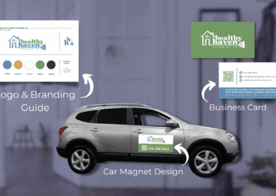 Website, Branding & Marketing Materials for Cleaning Business